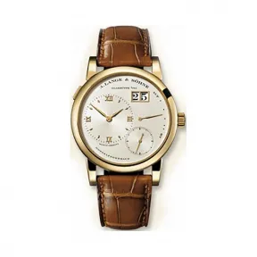 朗格/A.Lange&sohne  LANGE1系列 38.5mm 18K黄金 手动机械机芯 男表 101.001