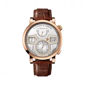 朗格/A.Lange&sohne  ZEITWERK系列 44.2 毫米 18K玫瑰金 手动机械机芯 男表 145.032