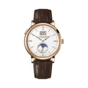 朗格/A.Lange&sohne  Saxonia 系列 40mm 玫瑰金 自动机械机芯 男表 384.032F