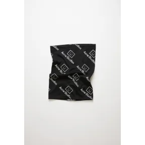 阿克尼/Acne 女士 表情图案围脖 黑色 C80034-900