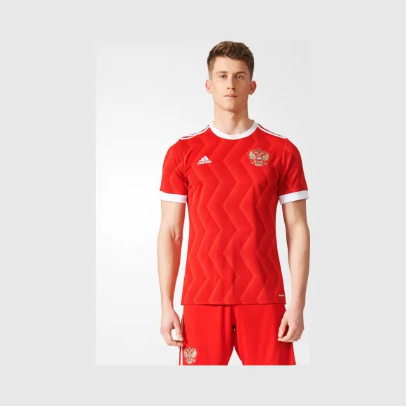 阿迪达斯/Adidas 俄罗斯主场比赛短袖 BR6593