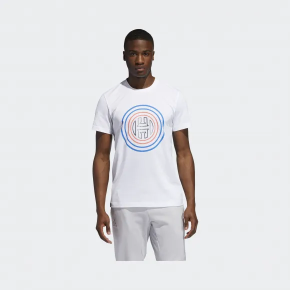 阿迪达斯/Adidas HARDEN V4 LOGO 篮球短袖 DZ0672