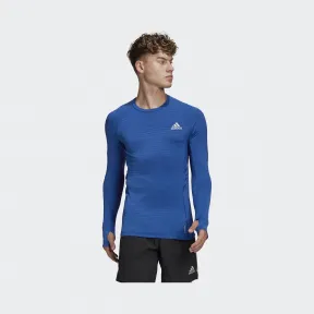 阿迪达斯/Adidas 运动表现 皇家蓝 男士 ADI RUNNER LS 跑步运动服装 FM7628