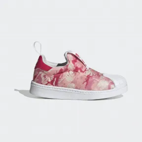 阿迪达斯/Adidas ORIGINALS 粉/深粉/白/米灰 男童|女童 SUPERSTAR 360 C 经典运动软底鞋 FV7480