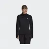 阿迪达斯/Adidas 运动表现 黑色 女士 WARM LS 跑步运动服装 GH7915