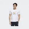 阿迪达斯/Adidas adidas neo 白/白 中性 adidas neo U DSNY DD TEE1 Disney唐老鸭运动短袖 GJ5642