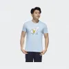 阿迪达斯/Adidas adidas neo 粉蓝/粉蓝 中性 adidas neo U DSNY DD TEE1 Disney唐老鸭运动短袖 GJ5643