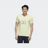 阿迪达斯/Adidas adidas neo 浅黄/浅黄 中性 adidas neo U DSNY DD TEE1 Disney唐老鸭运动短袖 GJ9975