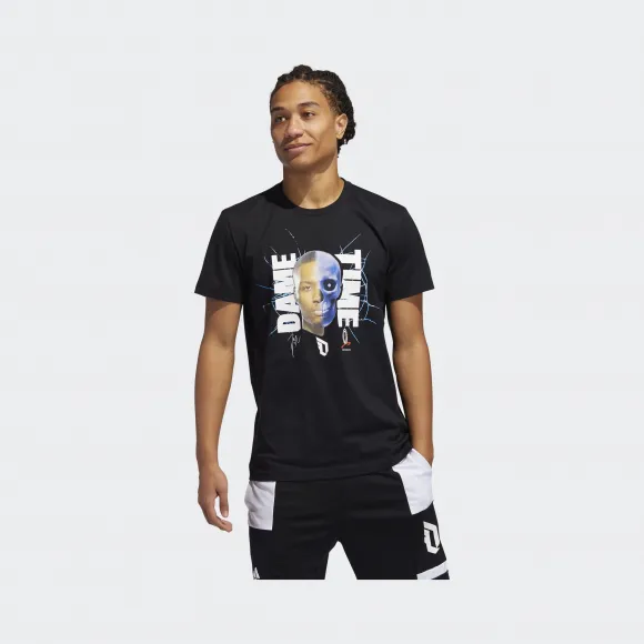 阿迪达斯/Adidas 运动表现 黑色 男士 DAME 316 APAC 篮球运动短袖 GL4822