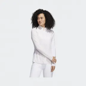 阿迪达斯/Adidas 运动表现 粉 锡 女士 A.RDY UPF LS 运动长袖POLO衫 GL8239