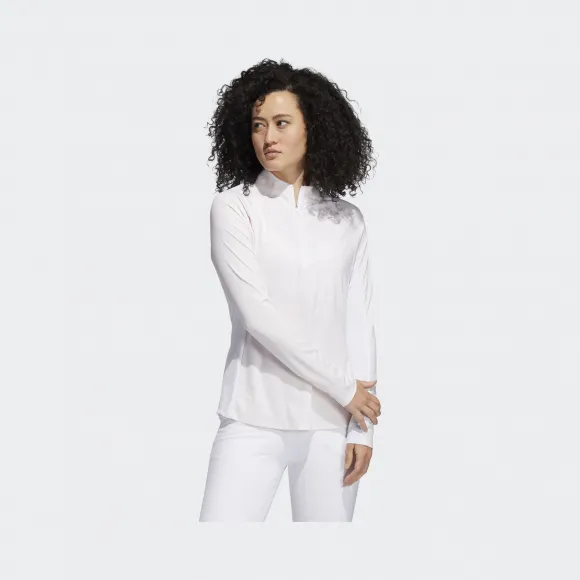 阿迪达斯/Adidas 运动表现 粉 锡 女士 A.RDY UPF LS 运动长袖POLO衫 GL8239
