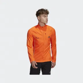 阿迪达斯/Adidas 运动表现 信号橙 男士 BJM RU Jacket M 2020北京马拉松40周年限定款跑步运动服装 GP7200