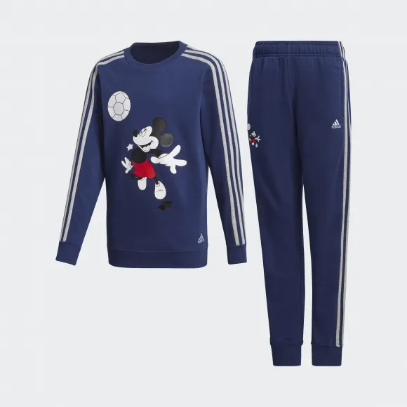 阿迪达斯/Adidas 运动表现 深蓝 男童 FOOTBALL TS BL Disney迪士尼联名系列运动套装 GP9696