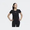 阿迪达斯/Adidas 运动表现 黑色 女士 W MNT-STREET T 户外运动短袖 GQ3785