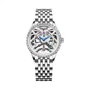 艾戈勒/Agelocer Schwarzwald 黑森林系列 316L精钢 36mm 自动机械机芯 女表 6703E9