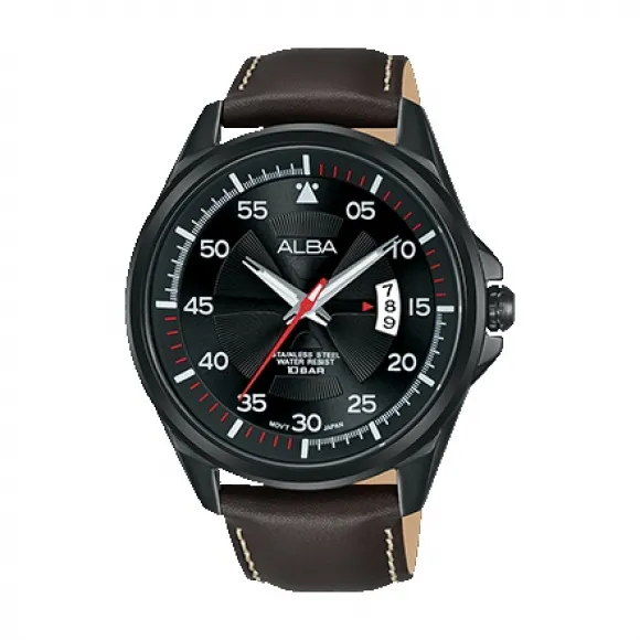 雅柏/Alba 44MM 不锈钢表壳 男表 AS9G99X1