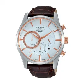 雅柏/Alba 45MM 不锈钢表壳 男表 AT3795X1