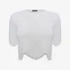 亚历山大麦昆/Alexander McQueen 针织短款上衣 女士 37939304hc 344899Q1RJQ9000