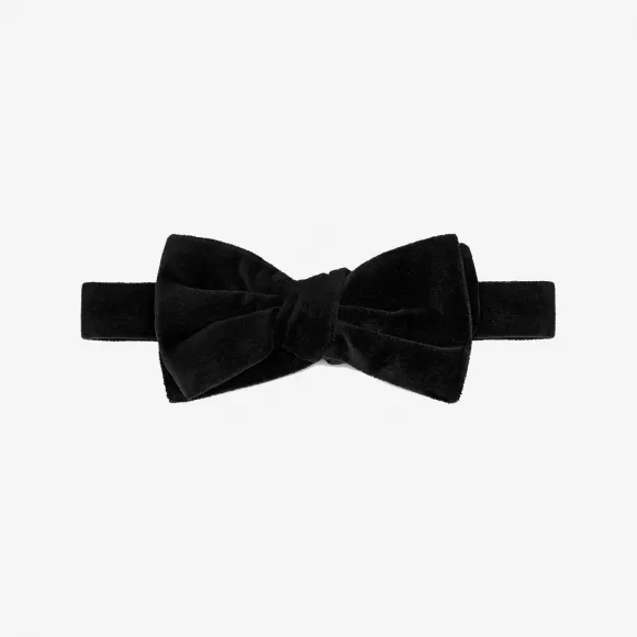 亚历山大麦昆/Alexander McQueen 天鹅绒粒纹领结 男士 46426064qm 4069904109Q1000