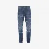 亚历山大麦昆/Alexander McQueen Ripped 罗缎牛仔裤 男士 42512125qr 427775QHY194001