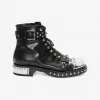 亚历山大麦昆/Alexander McQueen 钉饰踝靴 女士 11182892cr 470601WHPP01000