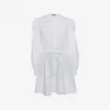 亚历山大麦昆/Alexander McQueen 府绸迷你连衣裙 女士 34745042qw 484744QJA259000