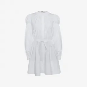亚历山大麦昆/Alexander McQueen 府绸迷你连衣裙 女士 34745042qw 484744QJA259000