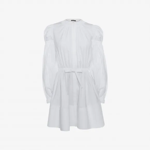 亚历山大麦昆/Alexander McQueen 府绸迷你连衣裙 女士 34745042qw 484744QJA259000