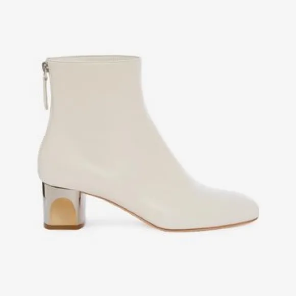 亚历山大麦昆/Alexander McQueen 雕花高跟踝靴 女士 11475224sm 534124WHR609111