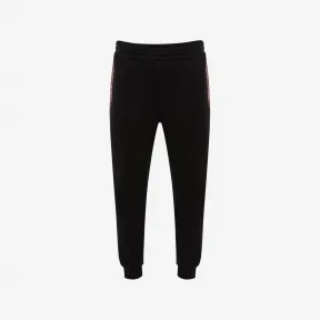 亚历山大麦昆/Alexander McQueen 镶边标识饰带细节慢跑裤 男士 642664QQX751000