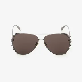 亚历山大麦昆/Alexander McQueen 钌 女士 太阳眼镜 649843I33301175 809863539