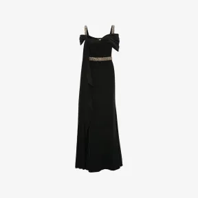 亚历山大麦昆/Alexander McQueen 黑色 女士 晚礼服 686365QEAAA1000 