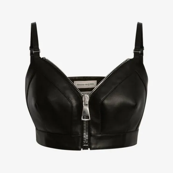 亚历山大麦昆/Alexander McQueen 黑色 女士 上衣 688582Q5AH21000 