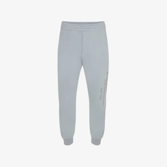 亚历山大麦昆/Alexander McQueen 男士灰色 McQueen 涂鸦慢跑裤 688714QUZ810912 