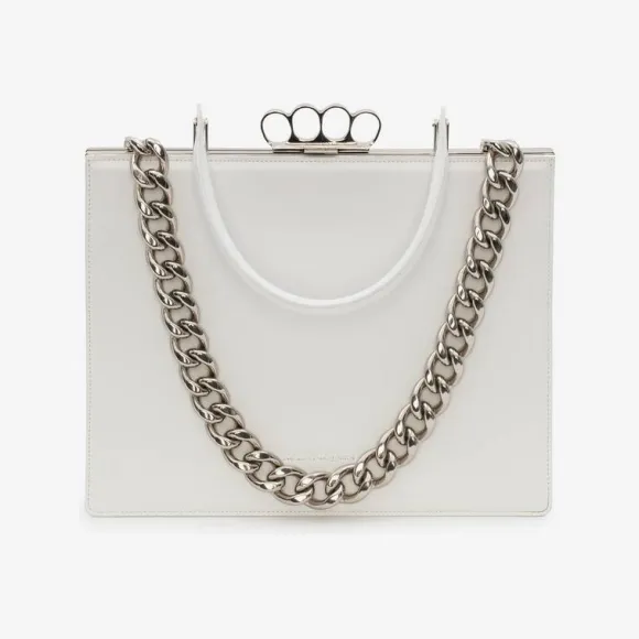 亚历山大麦昆/Alexander McQueen 白色 女士 链条包 696815CSRAB9000 810617963