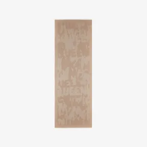 亚历山大麦昆/Alexander McQueen 男士米色 McQueen 涂鸦披肩 7052754617Q9700 811092837