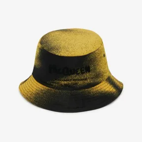 亚历山大麦昆/Alexander McQueen 黑色/黄色 男士 渔夫帽 7113724404Q1075 