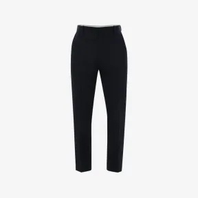 亚历山大麦昆/Alexander McQueen 男士海军蓝精裁烟管裤 726131QUS574100 