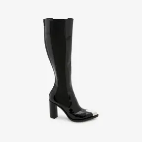 亚历山大麦昆/Alexander McQueen 白色/地衣 女士 高筒靴 732227WHSWD1081 