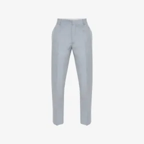 亚历山大麦昆/Alexander McQueen 男士深灰色精裁烟管裤 734234QUU421265 