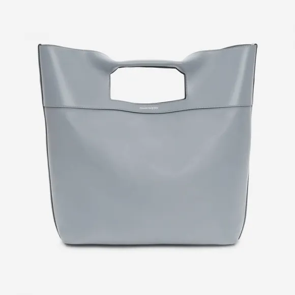 亚历山大麦昆/Alexander McQueen 男士 The Square Bow Small 鸽灰色 7352851AAJL1537 812863880