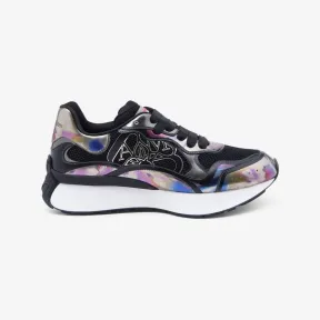 亚历山大麦昆/Alexander McQueen 男子黑色/多色 Sprint 跑步者 750330W4WN31537 