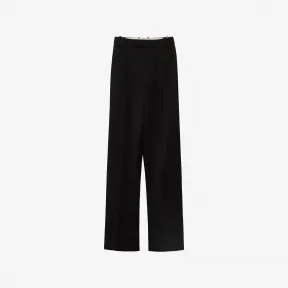 亚历山大麦昆/Alexander McQueen 男士深褶西装裤黑色 758702QVU821000