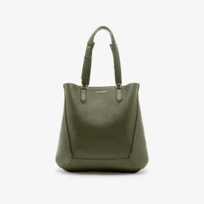 亚历山大麦昆/Alexander McQueen 男士深卡其色 The Edge 中号托特包 7623421AAPO2840 813129978