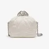 亚历山大麦昆/Alexander McQueen 女式 The Seal 软象牙色盒子 7625031BLE29210 813226016