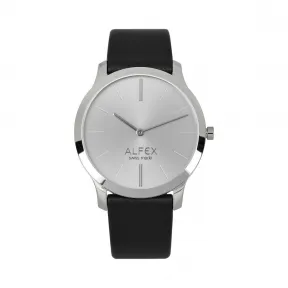 爱华时/Alfex 不锈钢抛光 石英机芯 5729-958