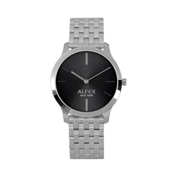 爱华时/Alfex 不锈钢抛光 石英机芯 5729-961