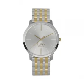 爱华时/Alfex 不锈钢/ Ip金 抛光/拉丝 石英机芯 5730-959