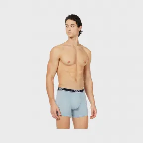阿玛尼/Armani 弹力棉LOGO平角内裤三条装 | 内衣 1114731P715