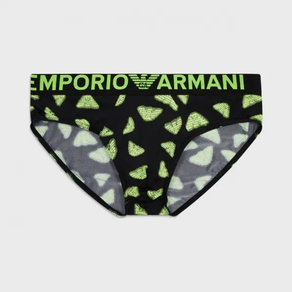 阿玛尼/Armani 弹力棉LOGO内裤两条装丨内衣 1115490A536